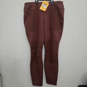 Womens Carhartt Forced Fitted Midweight Utility Legging Size L
